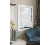 MirrorOutlet Buxton White Large Leaner Mirror 140 x 109 CM | Size: 1 Pack MirrorOutlet White 1 Pack