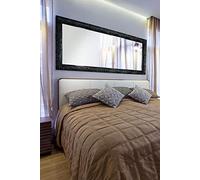 MirrorOutlet Decorative Large Black Elegant Dress Wall Leaner Mirror 168 x 77cm