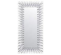 MirrorOutlet Extra Large All Glass Starburst Wall Mirror-Rectangular for Lounge, Dining Room, Bedroom, Bathroom and more-170cm X 79cm. UK's Largest Stockist, Frameless, 170 x 79