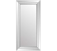 MirrorOutlet Full Length Wall Mirror 174 x 85cm - Cranbury Large Bevelled All Glass - Modern Frameless Dressing Style- Leaner or Wall Mounted - Ideal for Bedroom, Hallway, or Living Room