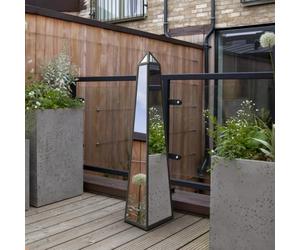 MirrorOutlet GMA145, Metal, Black, 100 x 20 x 20