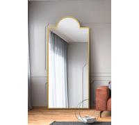 MirrorOutlet Gold Modern Wall & Leaner Mirror 75" X 33" (190 x 85CM) | Size: 1 Pack MirrorOutlet Gold 1 Pack