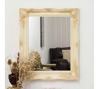 Mirroroutlet Hamilton Cream Shabby Chic Design Accent Mirror 66 X 56 Cm