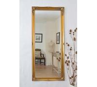 Mirroroutlet Hamilton Vintage Gold Antique Design Large Dress Mirror 167 X 76Cm