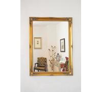 Mirroroutlet Hamilton Vintage Gold Antique Design Wall Mirror 116 X 90Cm