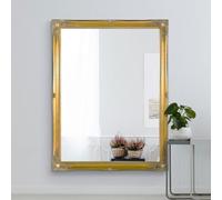 Mirroroutlet Hamilton Vintage Gold Antique Design Wide Wall Mirror 137 X 106Cm