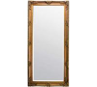 MirrorOutlet Large Gold Antique Full Length Wall Mirror 5Ft5 X 2Ft7 (165cm X 78cm) New, 165x78x7
