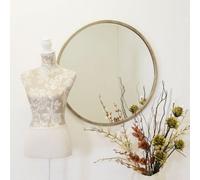 Mirroroutlet Large Silver Circular Bevelled Wall Mirror 80Cm X 80Cm