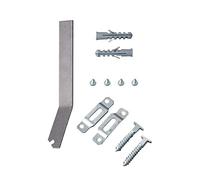 MirrorOutlet Lockable Picture/Photo Frame/Mirror Fixings with Instructions Metal Wall Mounted