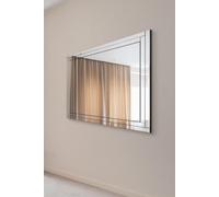 Mirroroutlet Luxford All Glass Bevelled Large Dress Mirror 144 X 115.5Cm, 4Ft8 X 3Ft9