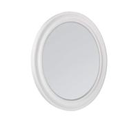MirrorOutlet Melbury Large White Circular Bevelled Wall Mirror 96cm x 96cm