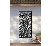 MirrorOutlet Metal Garden Screen Extra Large Tree Effect 180cm x 90cm (6ftx3ftmax)