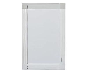 MirrorOutlet Milton Manor All Glass Bevelled Mirror With Square Corner Design 3ft x 2ft *90 x 60cm,Frameless,YC017-M