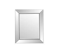 MirrorOutlet Milton Manor Bevelled Single Edge Venetian Wall Mirror New 2Ft2 X 1Ft10 (69cm X 58cm), Frameless, DC010-M