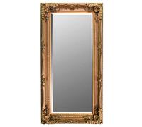 MirrorOutlet Milton Manor Large Gold Decorative Antique Style Wall Mirror 5ft9 x 2ft11 175cm x 89cm, GL157-M