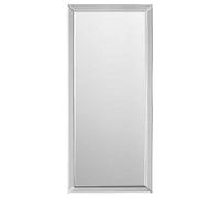 MirrorOutlet Modern Venetian Bevelled Wall Mirror - Large Size, Rectangular Decorative for Lounge, Dining Room, Bathroom, Bedroom, and More - 178cm X 76cm, silver, GL064-A