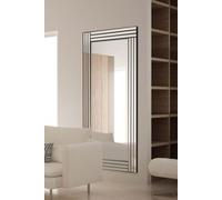 Mirroroutlet Oakley All Glass Triple Edge Bevelled Full Length Mirror 174 X 85 Cm