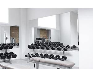 MirrorOutlet SAFETY BACKED LARGE MIRROR GLASS GYM OR DANCE STUDIO 3MM 6FT X 4FT 183CM X 122CM