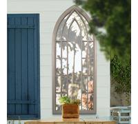 Mirroroutlet Somerley Rustic Arch Large Garden Mirror 161 X 72Cm
