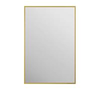 Mirroroutlet The Artus Gold Aluminium Edged Wall Mirror 60Cm X 40Cm