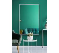 The Artus - Silver Aluminium Edged Wall Mirror 35" X 24" (90CM X 60CM) MirrorOutlet Silver 1 Pack