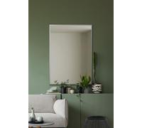 MirrorOutlet The Artus - Silver Modern Aluminium Edged Wall Mirror 28" X 20" (70CM X 50CM) Silver Mirror Glass