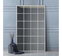 Mirroroutlet The Fenestra White Modern Window Leaner / Wall Mirror 200Cm X 120Cm