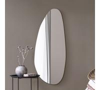 Mirroroutlet The Lacuna Frameless Pond Mirror 120Cm X 50Cm