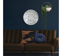 Mirroroutlet The Vetus Round Circular Antiqued Mirror With Polished Edge 60 X 60Cm