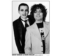 mirrorpix T. REX and The Damned Poster Dave Vanian Marc Bolan London 1977