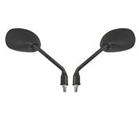 Mirrors 10mm Black Rectangle Left or Right Fits CBF125