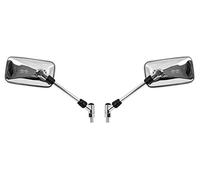 Mirrors 10mm Chrome Rectangle L & R Suz GSF1200 01-05,AN25 (Pair)