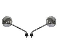 Mirrors 8mm Chrome Round Left & Right Vespa LX50,125,150 (Pair)