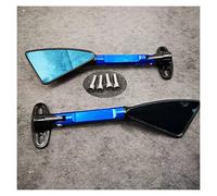 Mirrors Accessories For H-onda CBR 954RR 400RR VTR1000F/FIRESTORM CNC Aluminum Motorcycle Handlebar Rear View Mirrors Blue Mirror