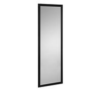 Mirrors and More Juliette 82290202 Frame Mirror Aluminium Black with Bevelled