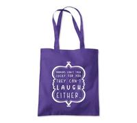 Mirrors Cant Talk Funny Tote Shopping Bag 10 Litres Capacity 42 x 38cm