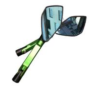 Mirrors Compatible With For FZ1 For FZ6 For MT-07 The Motorcycle Rear Side Mirror Motorcycle Side Rearview Mirror The Motorcycle Accessory(Green)