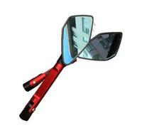Mirrors Compatible With For FZ1 For FZ6 For MT-07 The Motorcycle Rear Side Mirror Motorcycle Side Rearview Mirror The Motorcycle Accessory(Red)