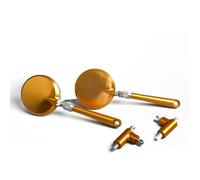 Mirrors Compatible With For Z650RS For Z900RS The Motorcycle Rear Side Rearview Mirror The Moto Accessory(Yellow)