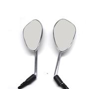 Mirrors Compatible With NC750X For Hornet 600 For CB650R Motorcycle Mirrors Motorcycle Bar End Mirrors The Motorcycle Rearview Mirrors Accessory(Silver)