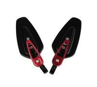 Mirrors Extension 7/8" 22mm Motorcycle Rearview Mirror Side View Spare Parts For Harley For Davidson(Rosso)