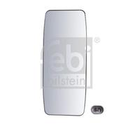 febi bilstein 102075 Mirror Glass for main mirror , 1 piece