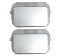 Mirrors for Phone, 2Pack Makeup Mirrors Cell Phone Stands, Selfie Mirrors, Cell Phone Mirrors, Mobile Phone Camera Clip with Cover for Phone Back Camera