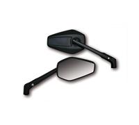HIGHSIDER smart Handlebar Mirror Booster 2 Black (Pair)
