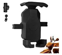 (Mirrors holder) Motorcycle Phone Mount | Rotating Phone Mount Bracket for Motorcycle Riding | Three-Jaw Locking Adjustable Handlebat Phone Mount for Navigation,