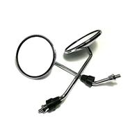 Mirrors Moped Side Mirror 8mm Round Motorcycle Back View Mirror For Electric For Bicycle Rearview 2 Pieces/Pair