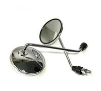 Mirrors Motorcycle 2Pcs/Pair Motorcycle Back View Mirror Electric Bicycle Rearview Mirrors Electric Scooter Moped Side Mirror 8mm Round Motorcycle Mirror