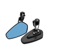 Mirrors Motorcycle 7/8" 22mm CNC Motorcycle Rearview Mirrors Universal Glass Scooter Bar Handlebar Mirror For Sur-Ron For SurRon For Light Bee S & X Motorcycle Mirror(Black)