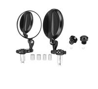 Mirrors Motorcycle For BMW For R1200GS For F800GS Motorcycle Handlebar Mirrors Side Mirrors 22mm 7/8" Metal Bar End(Bundle 1)