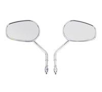 mirrors motorcycle Motorcycles Rear View Side Mirrors 8mm For Harley For Davidson For Road For King For Street Glide(Chrome)